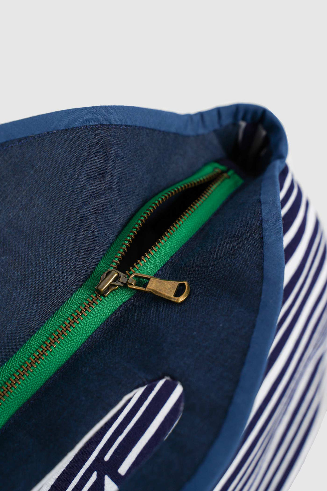 Japanese Patterned Cotton for a Contemporary Bag