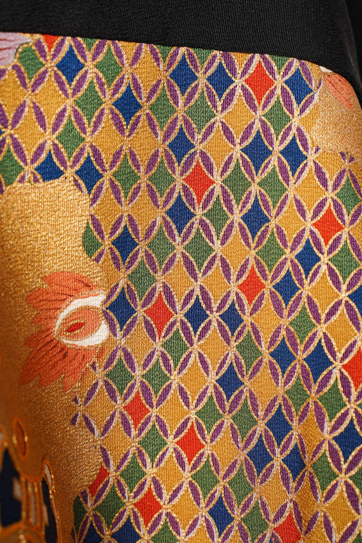 Multiple Panels Light Silk Slip Over