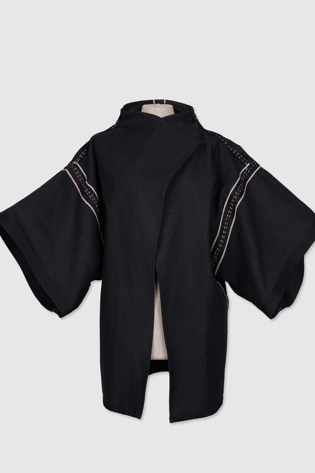 Reversible Japanese Stiff Black Denim Jacket