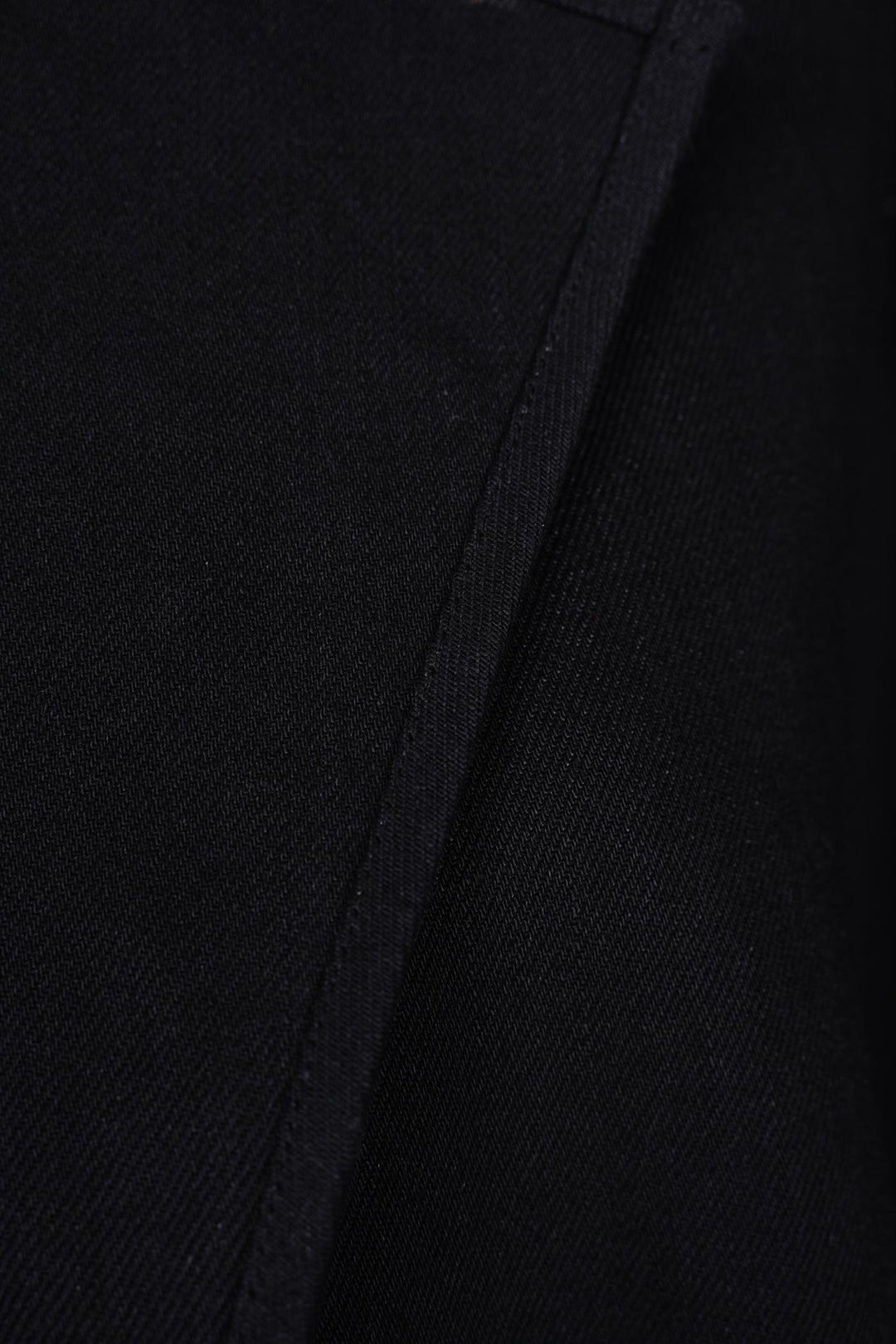 Reversible Japanese Stiff Black Denim Jacket