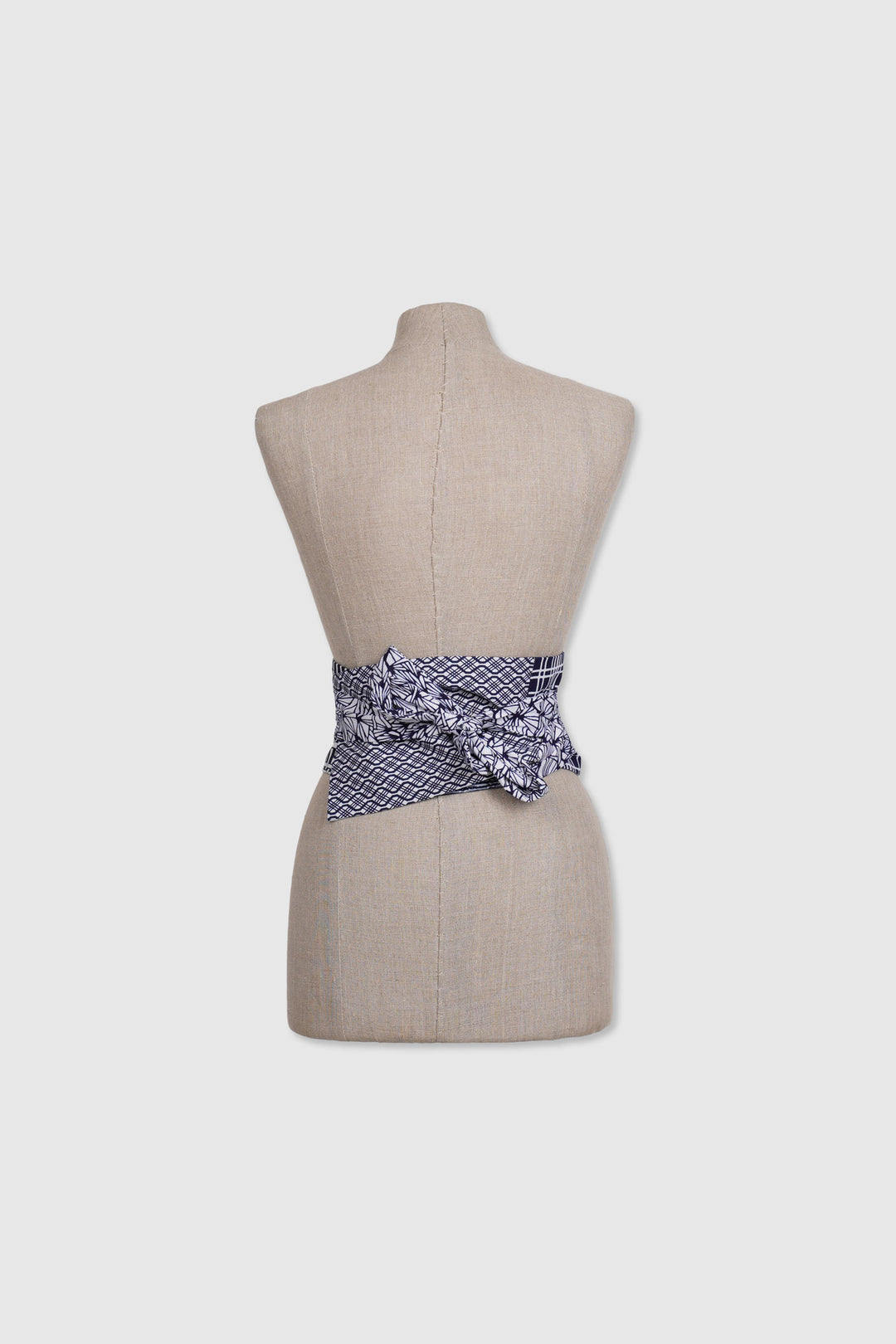 Reversible Tapered Cotton Belt With Multiple Fabrics