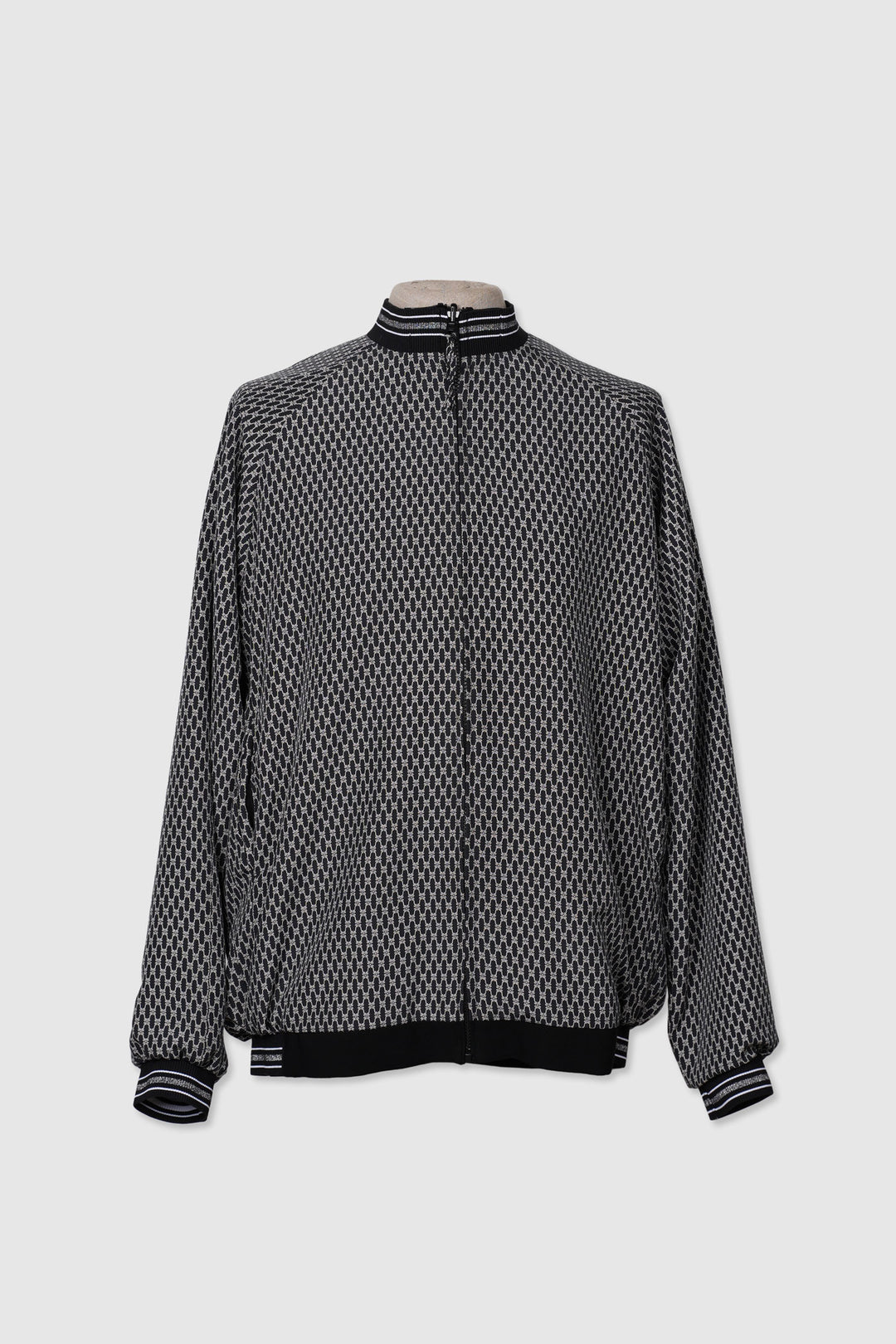 Silk Reversible Bomber Jacket