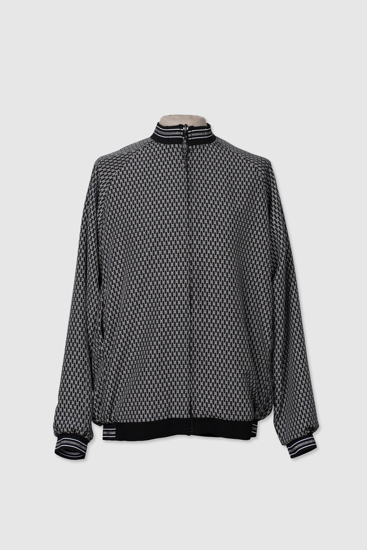 Silk Reversible Bomber Jacket