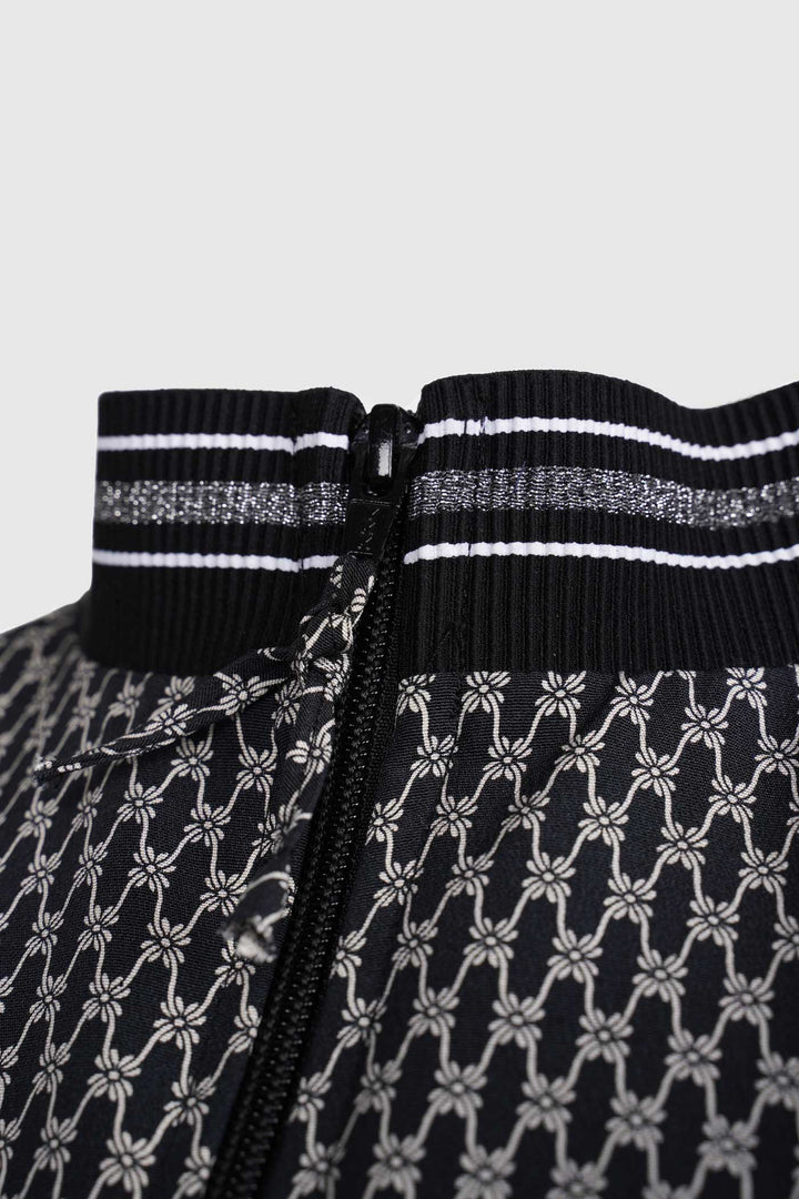 Silk Reversible Bomber Jacket