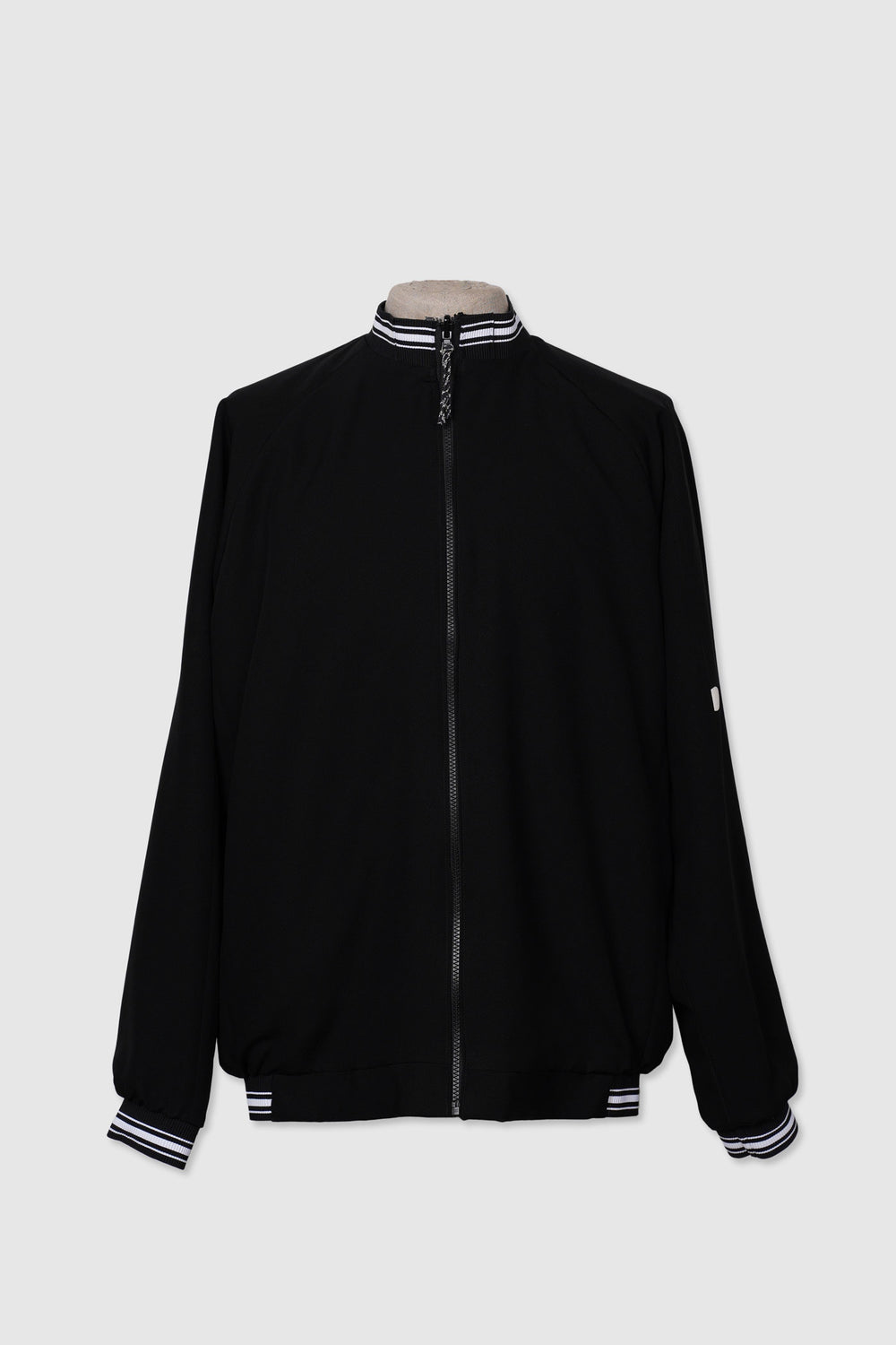 Silk Reversible Bomber Jacket