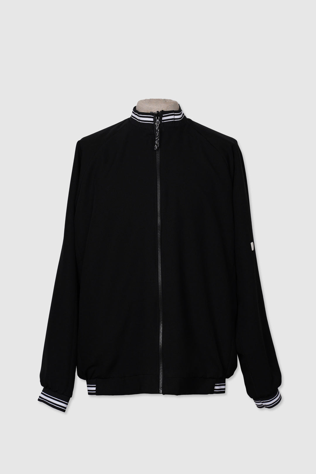 Silk Reversible Bomber Jacket
